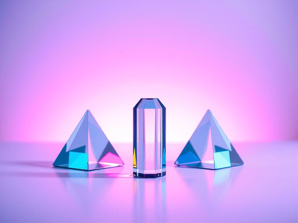 Abstract Prism Reflection